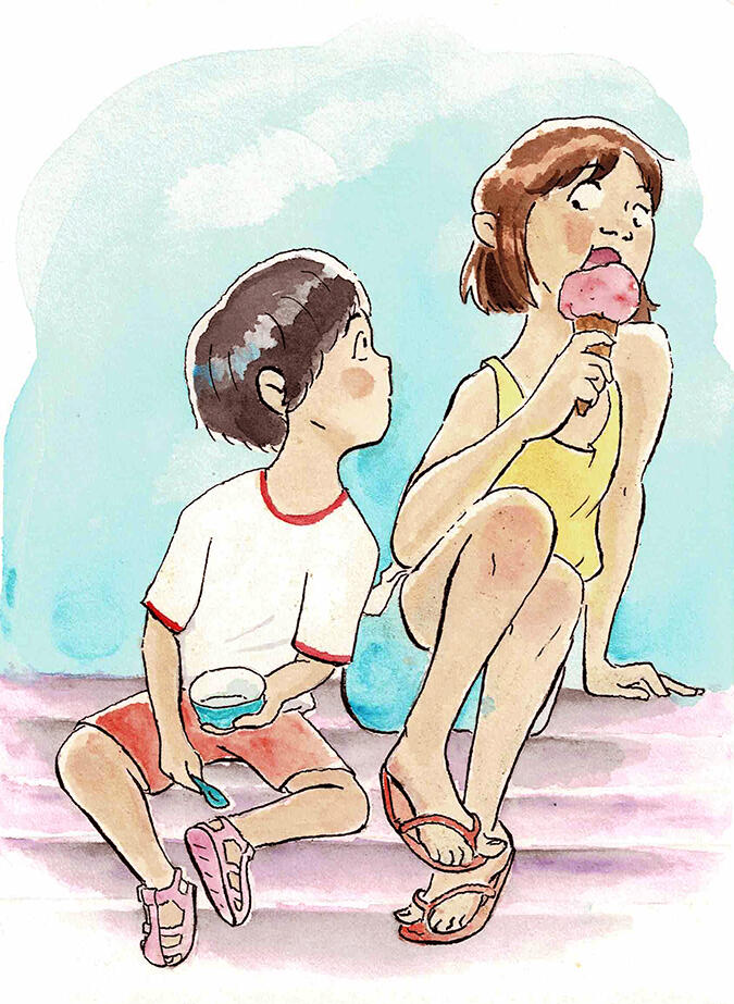 Ice Cream Days [Watercolor]